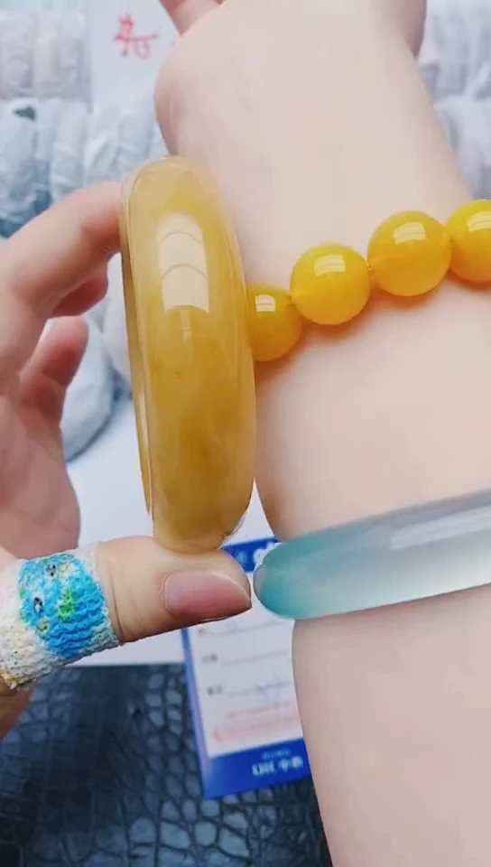 未镶嵌手镯石英质玉z14+58-59