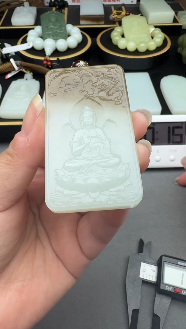 颈饰未镶嵌和田玉4