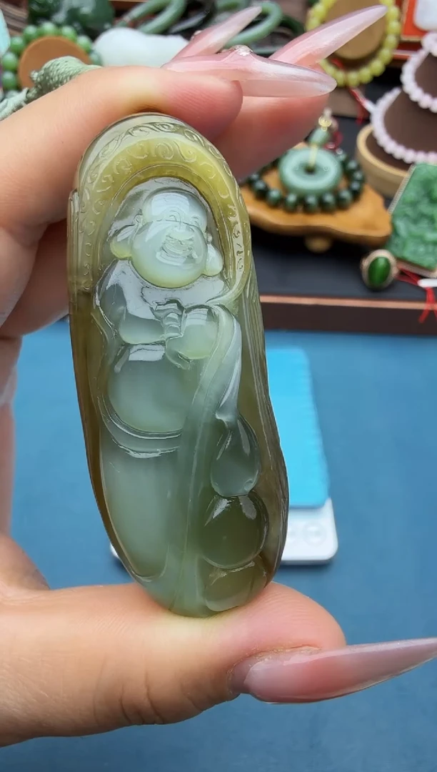 未镶嵌和田玉挂件ebhjm
