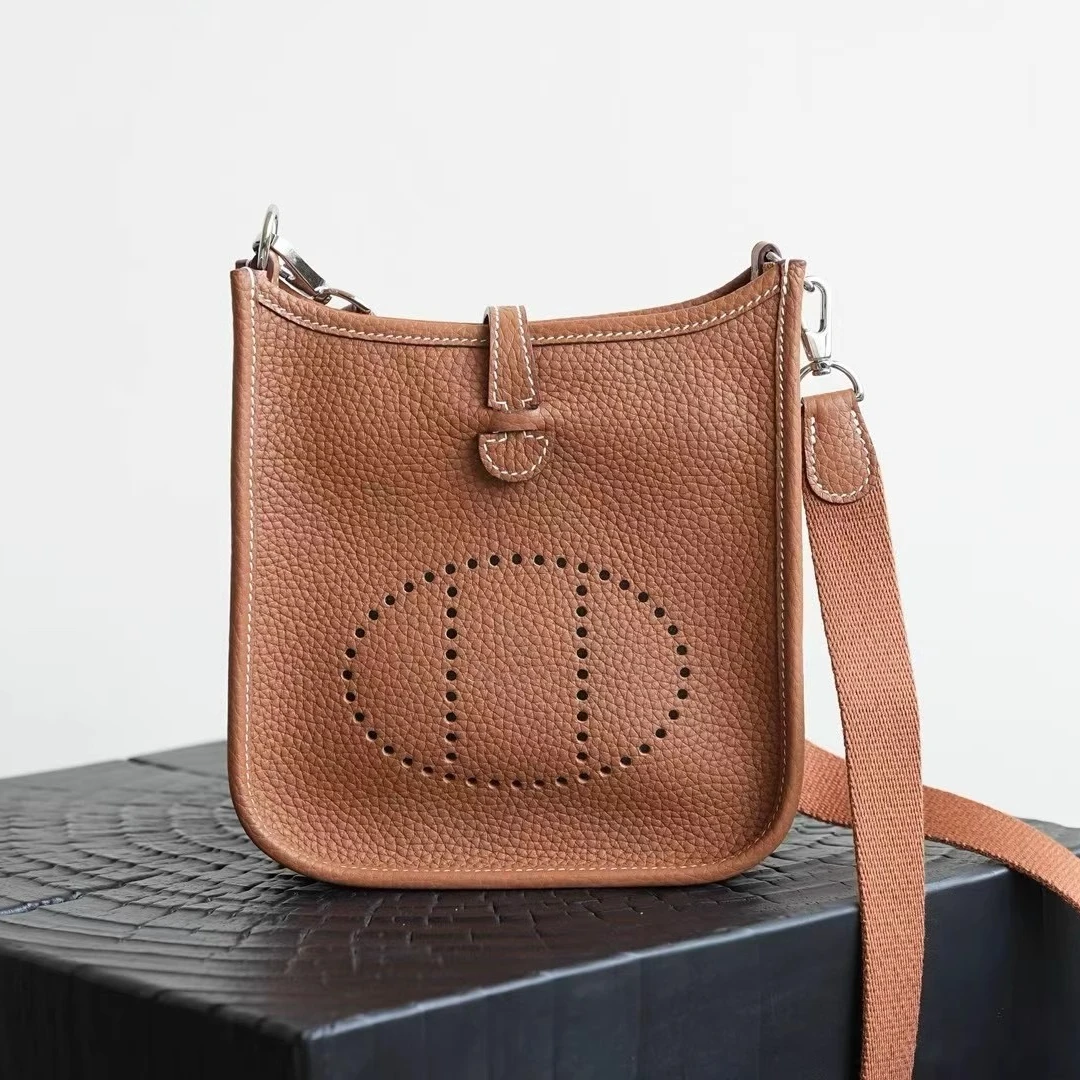 伊芙琳小号真皮手工包