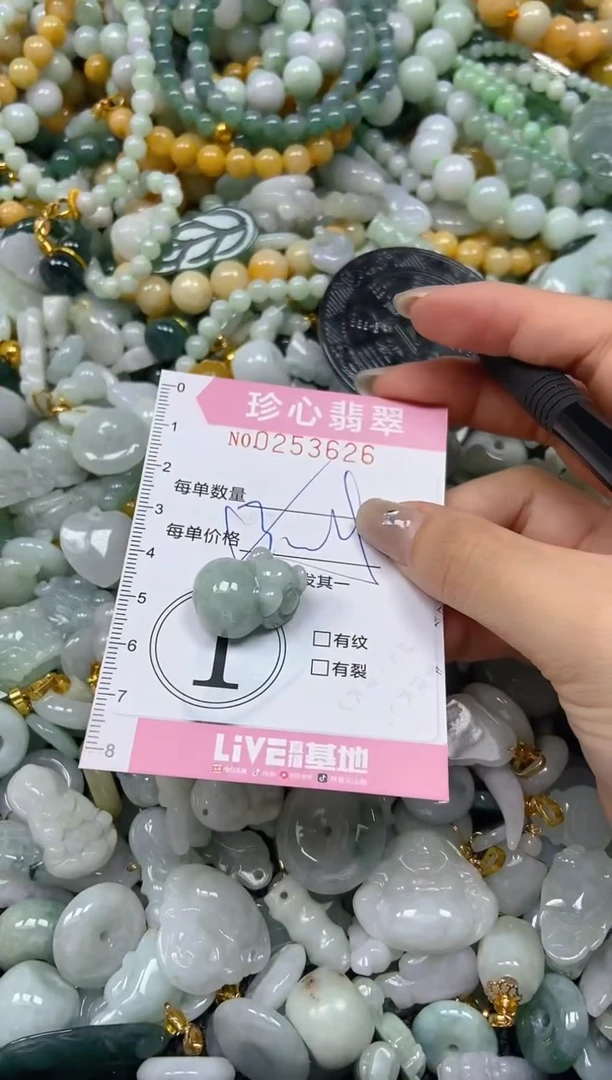 翡翠未镶嵌颈饰闪购0253626多样性发其一