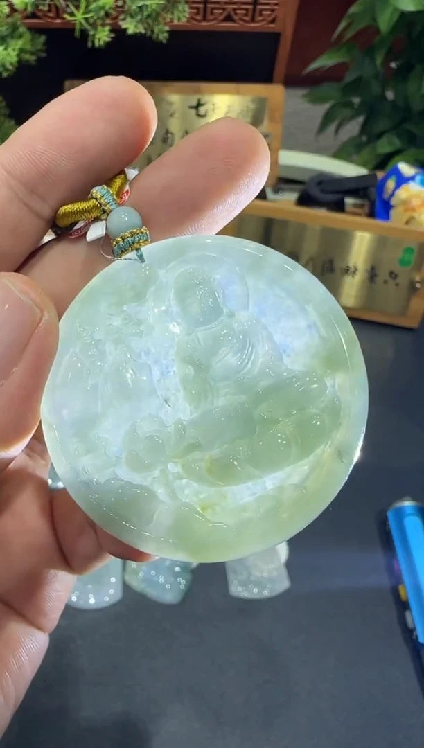 未镶嵌挂件翡翠A货翡翠多样性孤品