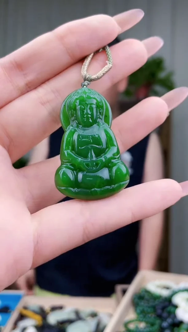 和田玉未镶嵌挂件拍一发一，多样性发货！