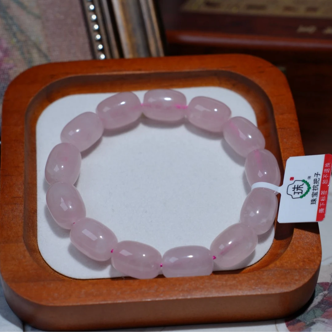 （原创设计）天然粉水晶10mm手串手链——SC170