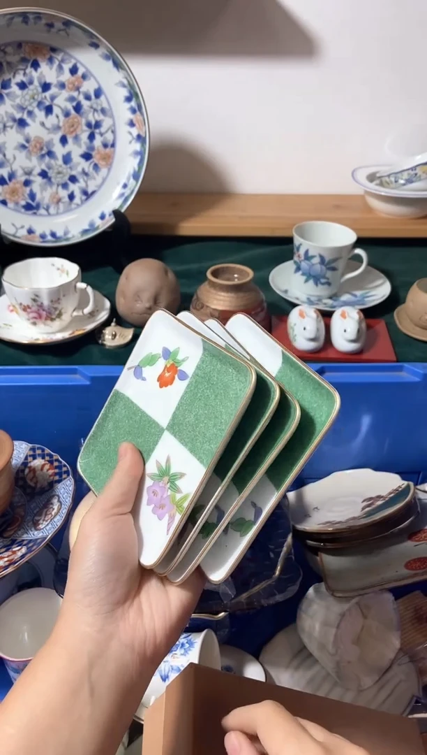 瓷片平**乐瓷器中古商品介意慎拍