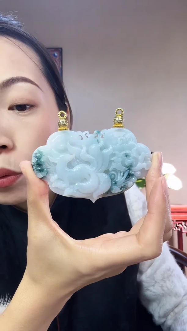 【闪购商品】翡翠颈饰未镶嵌特色原创翡翠颈饰