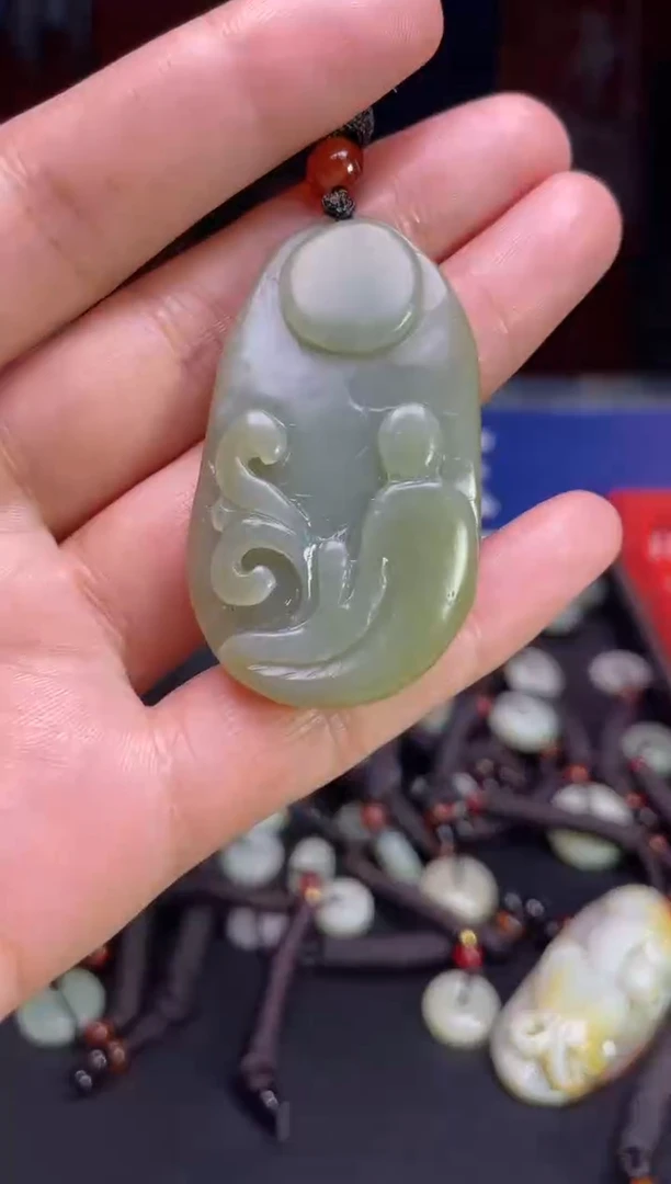 颈饰未镶嵌和田玉123