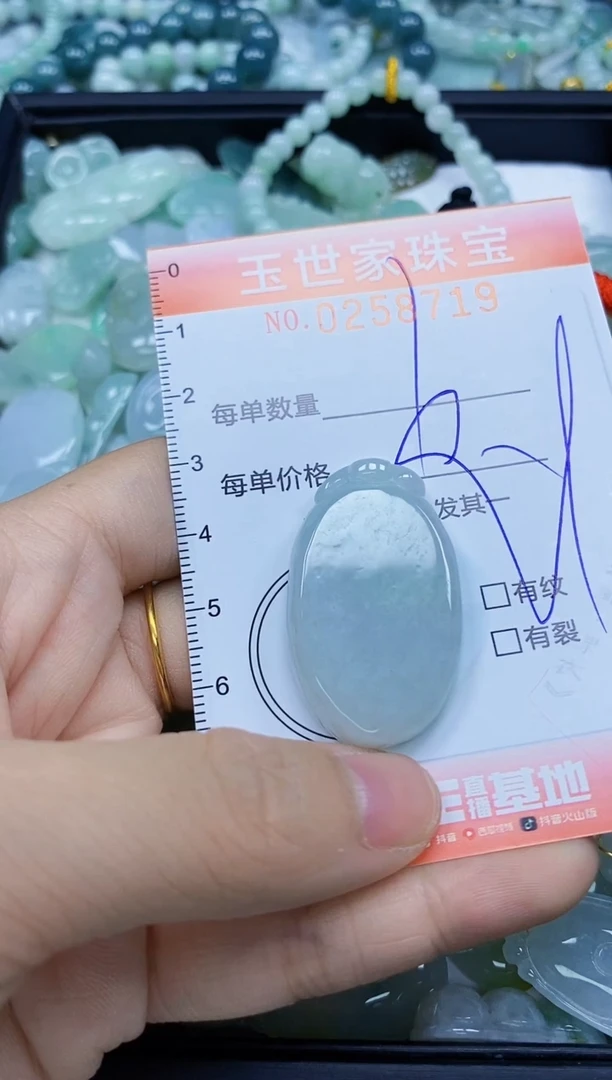 翡翠未镶嵌颈饰闪购0258719