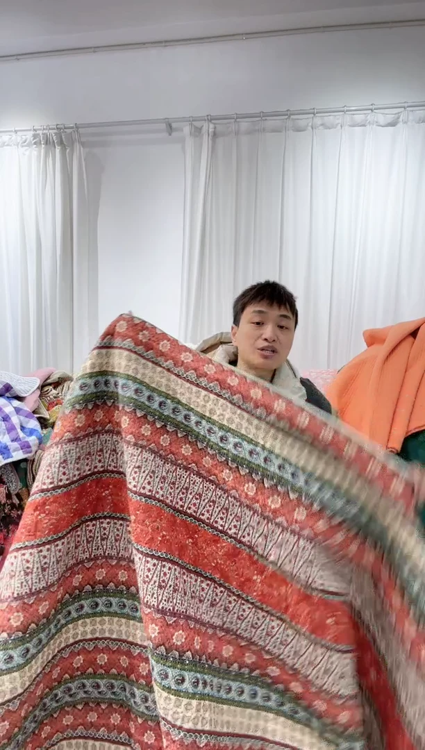 棉220*230纯棉床盖69号微瑕