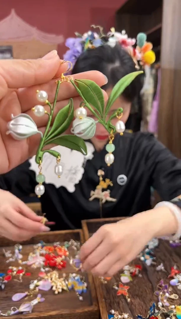 【闪购商品】刺绣苏绣世家非遗手工（耳环）