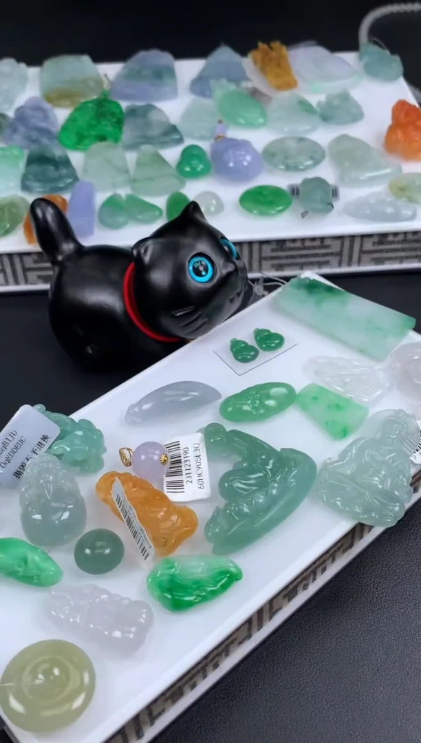 【闪购商品】玛瑙/玉髓手链未镶嵌猫咪