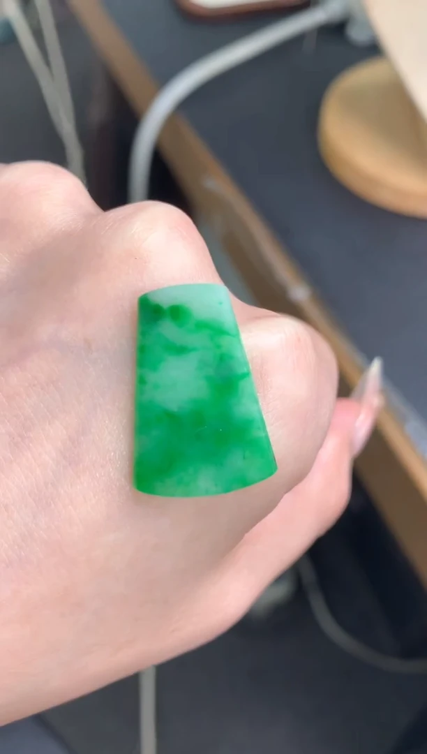 未镶嵌定制翡翠无事牌