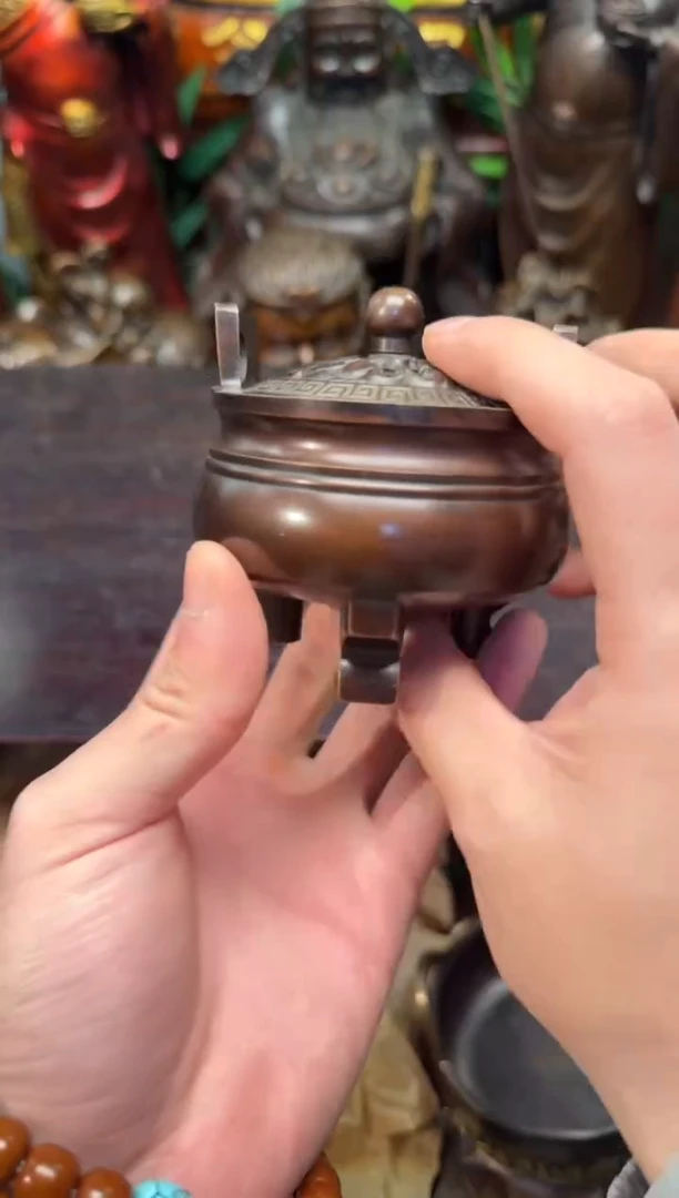 潼潼古铜只卖真铜！（宣德炉）