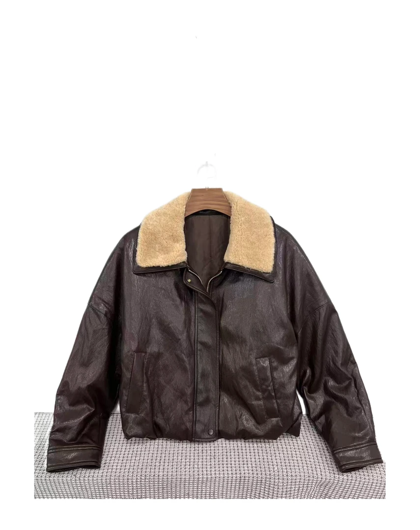 C  25673  拉链  复古  街头  常规  百搭  舒适  短外套