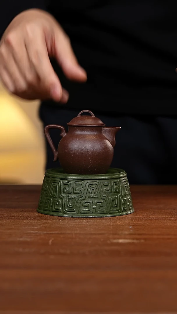 茶壶紫砂大僧帽天青泥WG