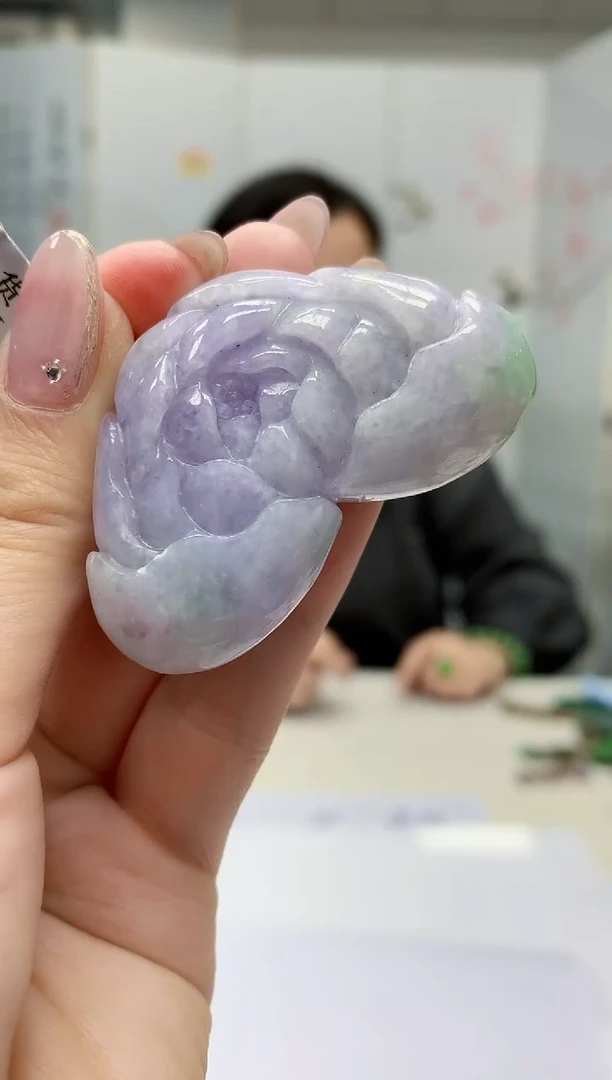 【闪购商品】定制翡翠未镶嵌4852jw-毛货挂件68