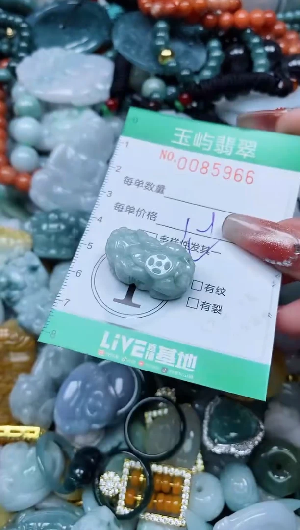 【闪购商品】翡翠颈饰未镶嵌闪购0085966多样性发其一