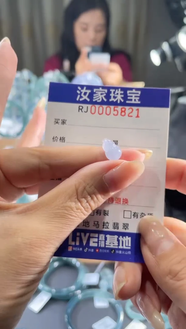 未镶嵌挂件翡翠5821