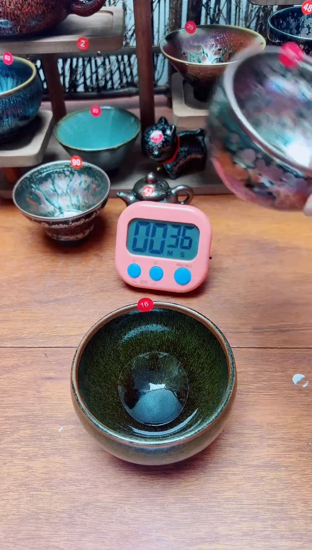 茶盏随****扬16号建盏工匠茶器