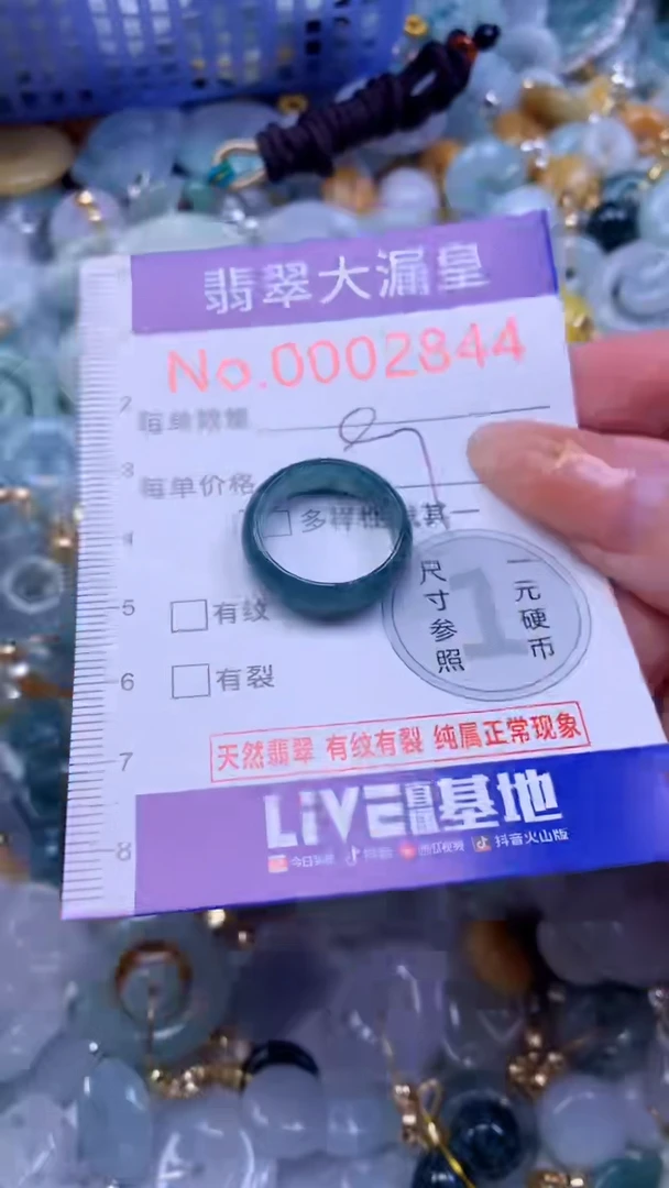 翡翠未镶嵌吊坠(不含链)2844