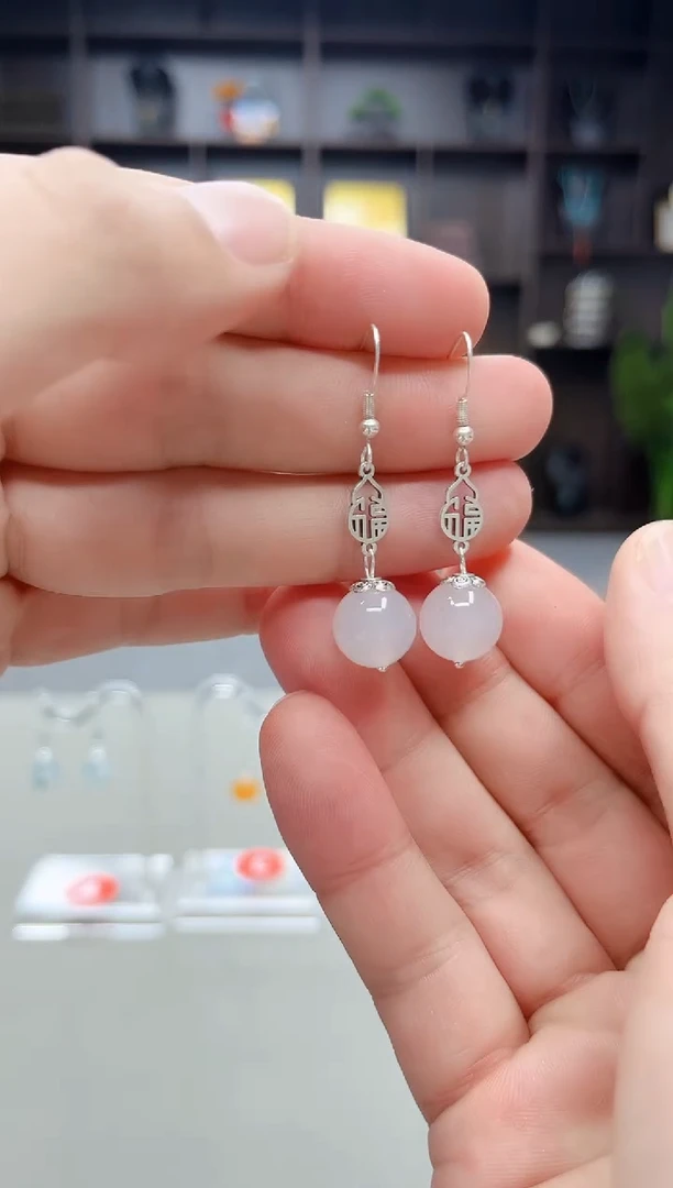 未镶嵌耳饰玛瑙/玉髓522000