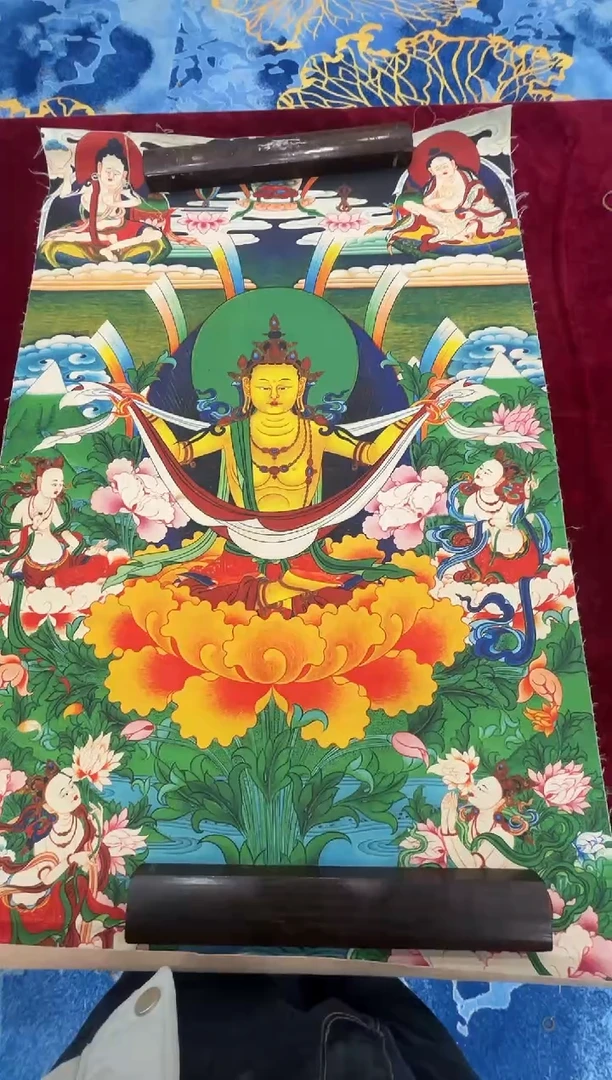 卷轴画唐卡16039