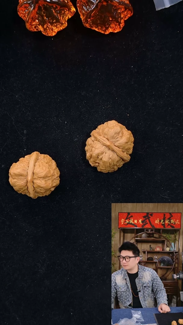 【闪购商品】文玩核桃吊坠36蛤蟆头