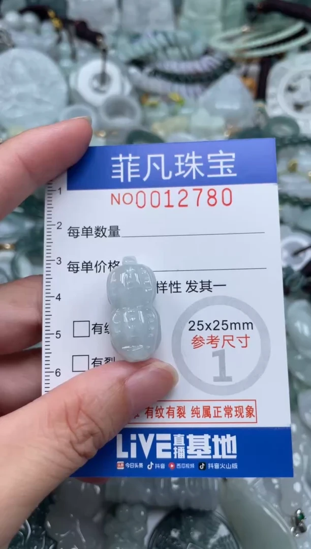 颈饰未镶嵌翡翠12780