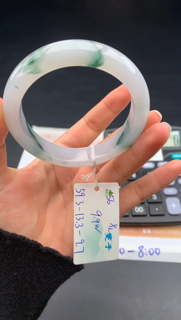 未镶嵌手镯翡翠翡翠自带#送人#，假一赔三