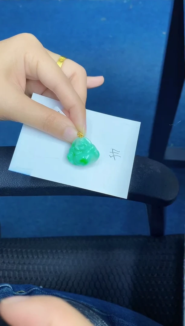 【闪购商品】翡翠颈饰18K金镶嵌000000000