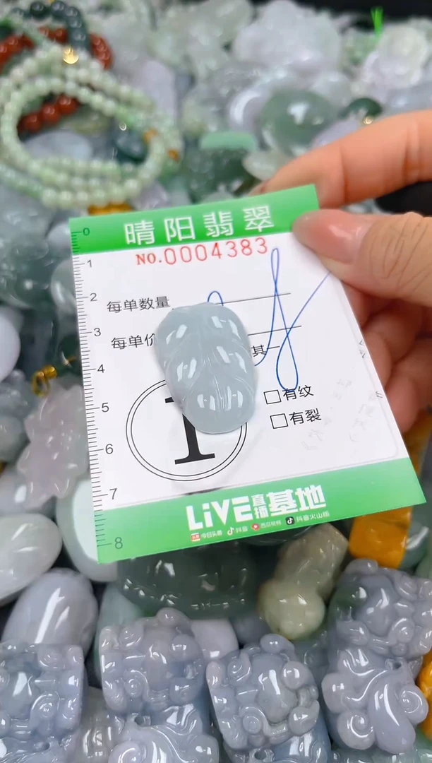 翡翠未镶嵌颈饰闪购0004383