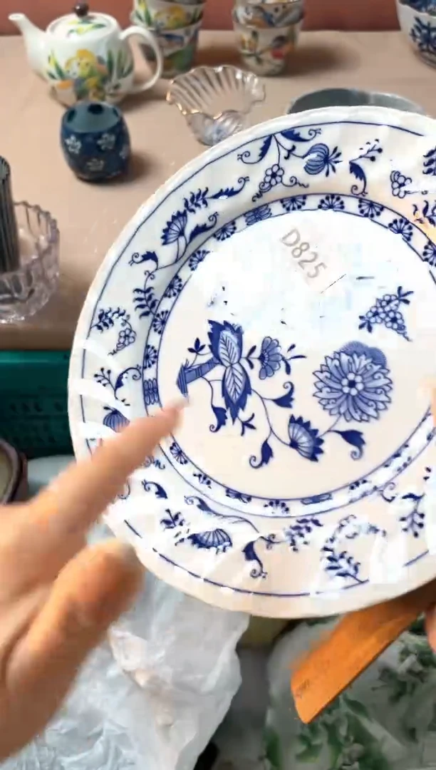 瓷片鲸*瓷器瓷器D825