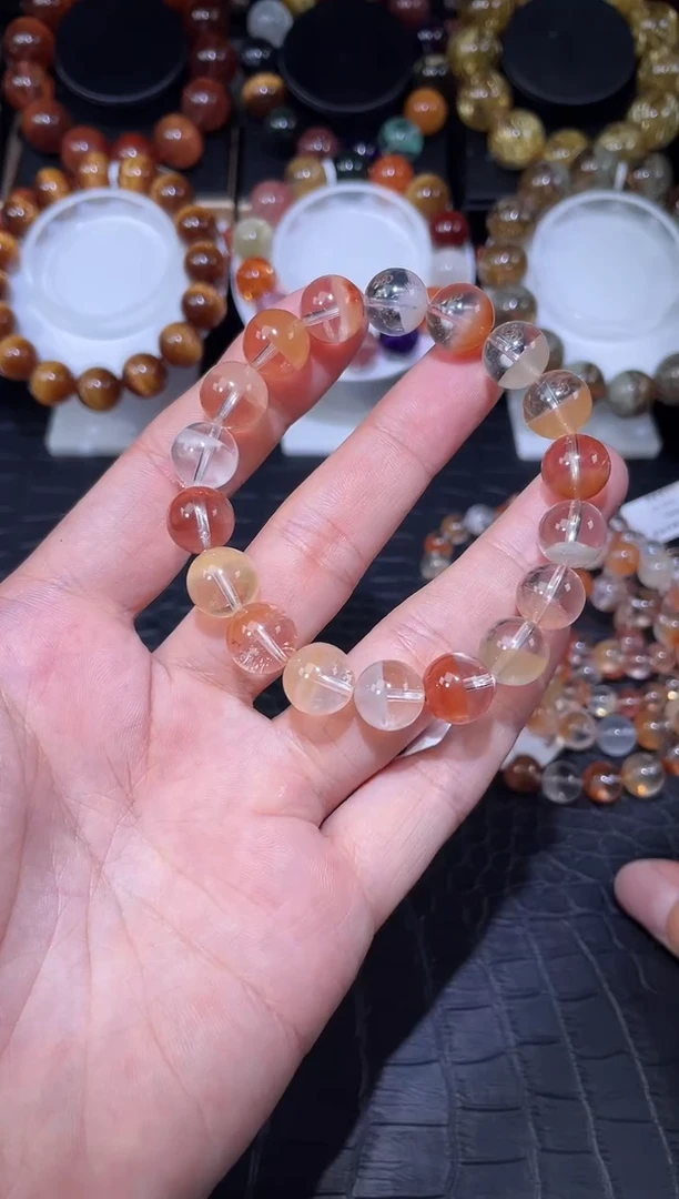 未镶嵌手链水晶兔毛单圈手链