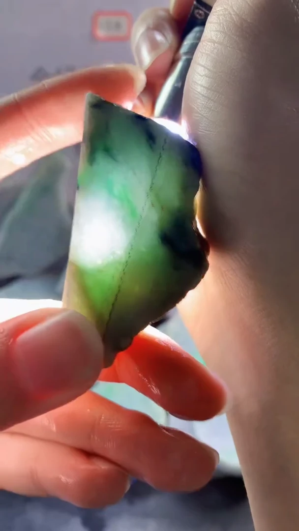 未镶嵌裸石翡翠天然缅甸翡翠A货FC5