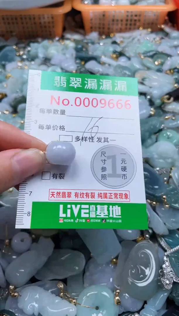 颈饰未镶嵌翡翠9666