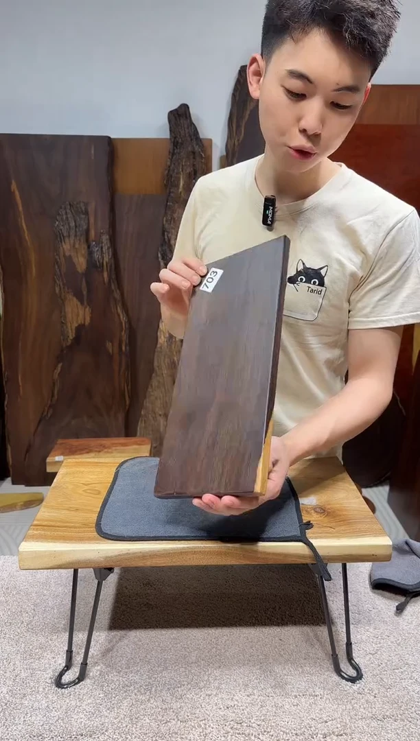 【闪购商品】风车木（黑檀木）尺寸38*17*1.5编号703