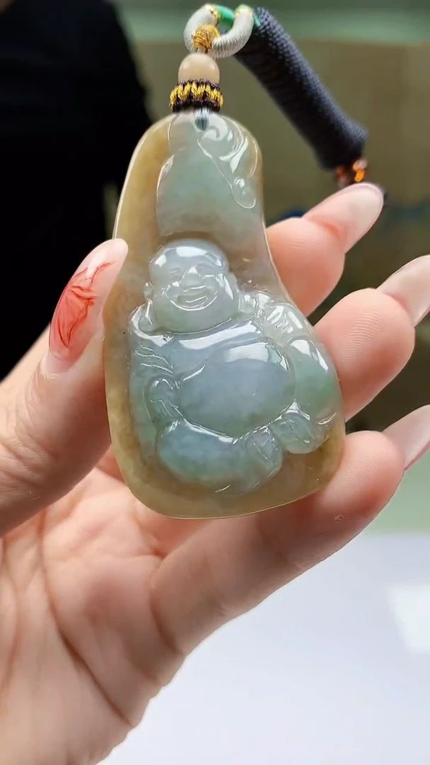 【闪购商品】定制翡翠未镶嵌4902ty-毛货挂件82