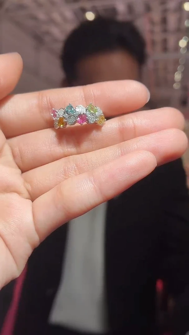 银S925镶嵌其他碧玺（扎德严选）