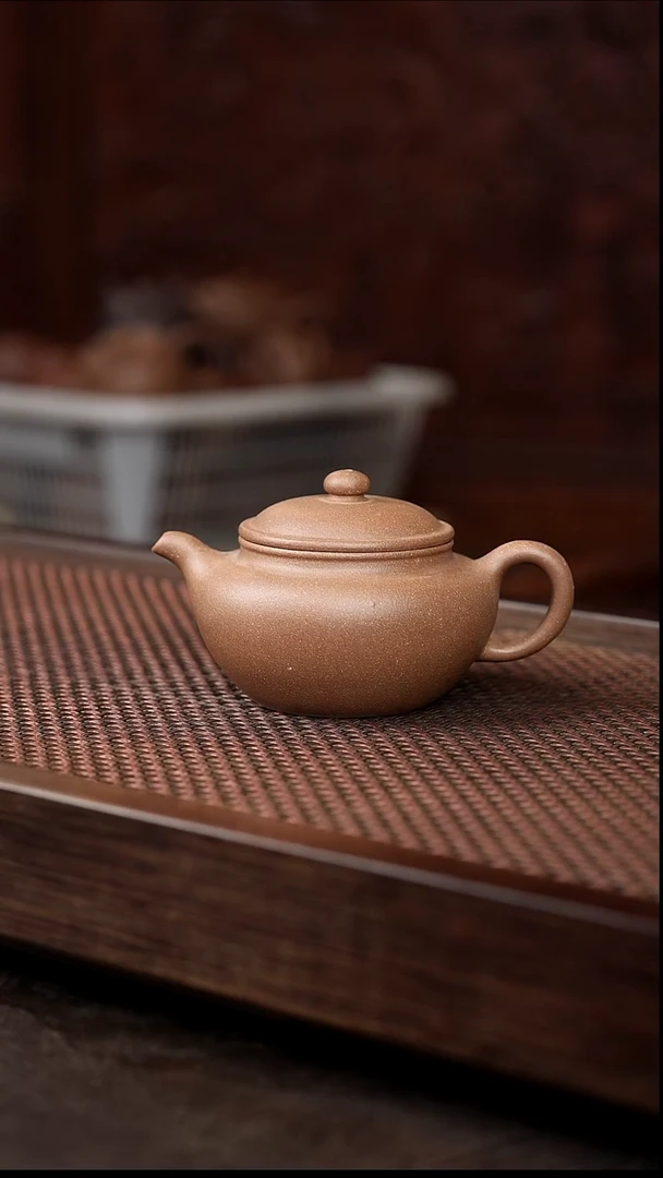 茶壶紫砂老段泥永福莲子