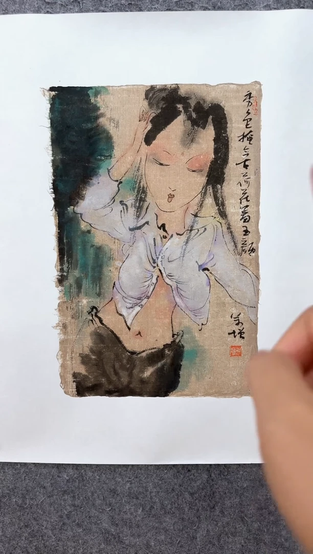 国画ST-WYF老师绘画作品