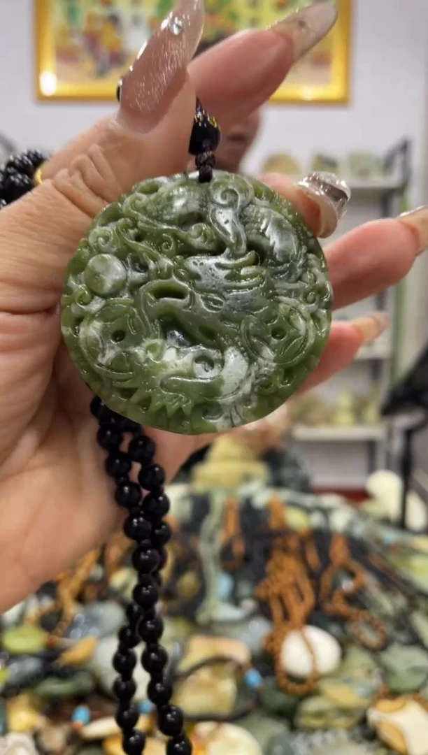 【闪购商品】岫玉吊坠未镶嵌