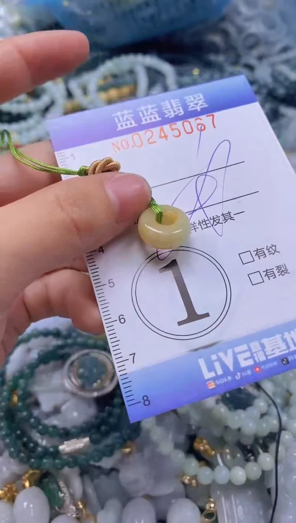 翡翠未镶嵌颈饰闪购0245067多样性发其一