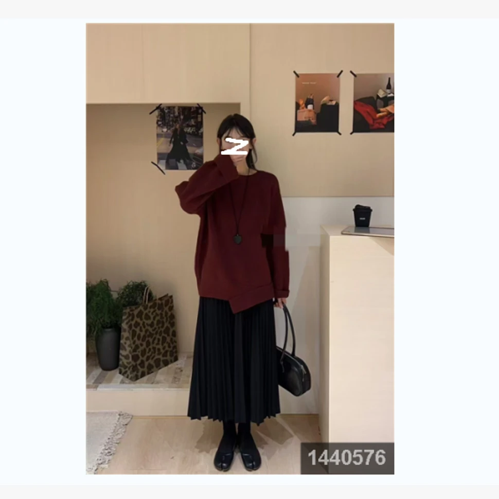 阿妳XiaoNi———（冬款净色毛衣1440576）