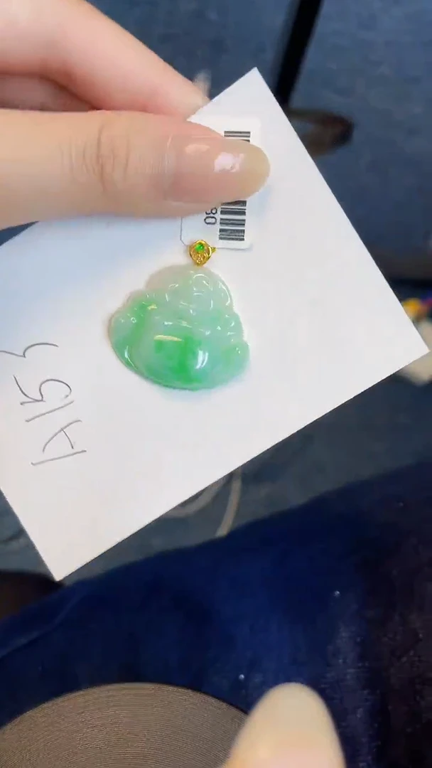 【闪购商品】翡翠颈饰18K金镶嵌00000000