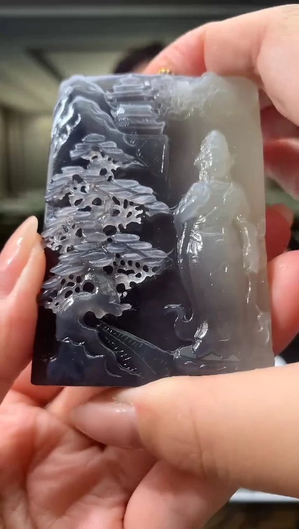 颈饰未镶嵌和田玉110685多样性发一