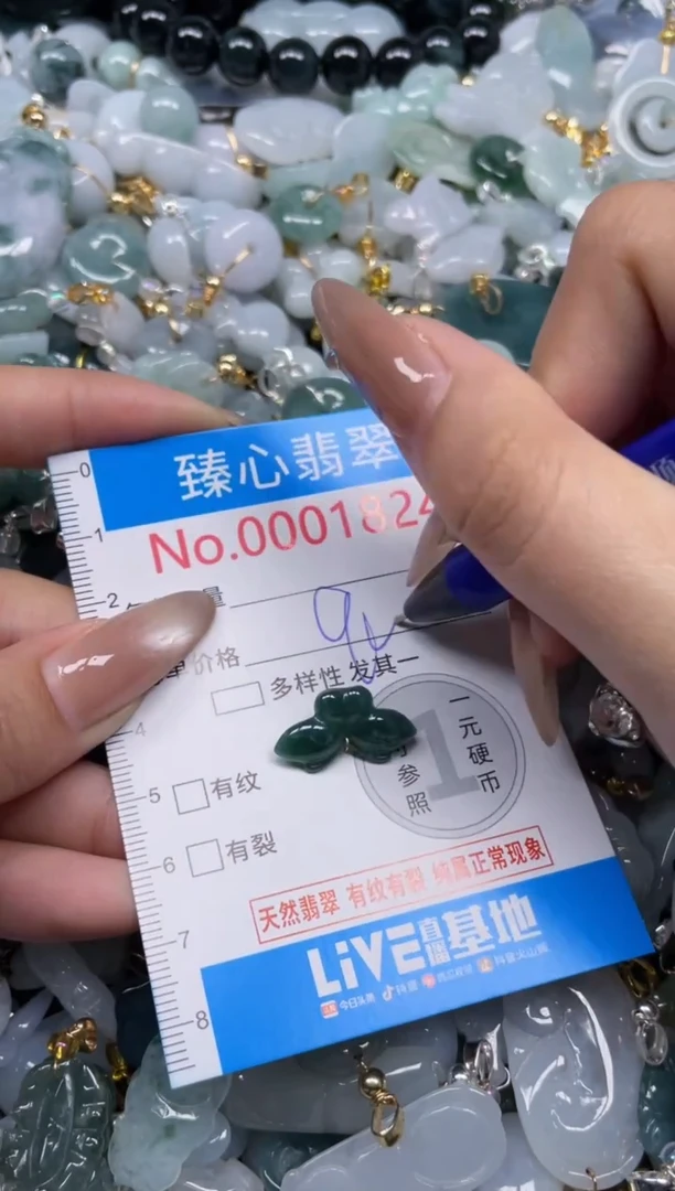 颈饰未镶嵌翡翠1824