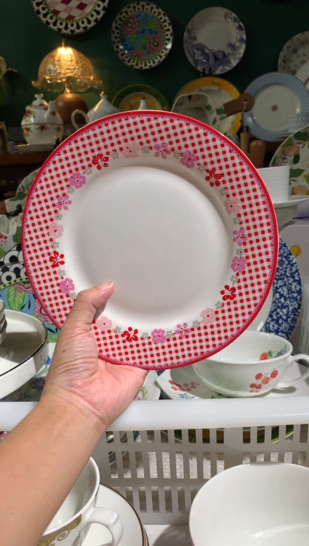 瓷陶瓷原单CC020餐具1个8寸