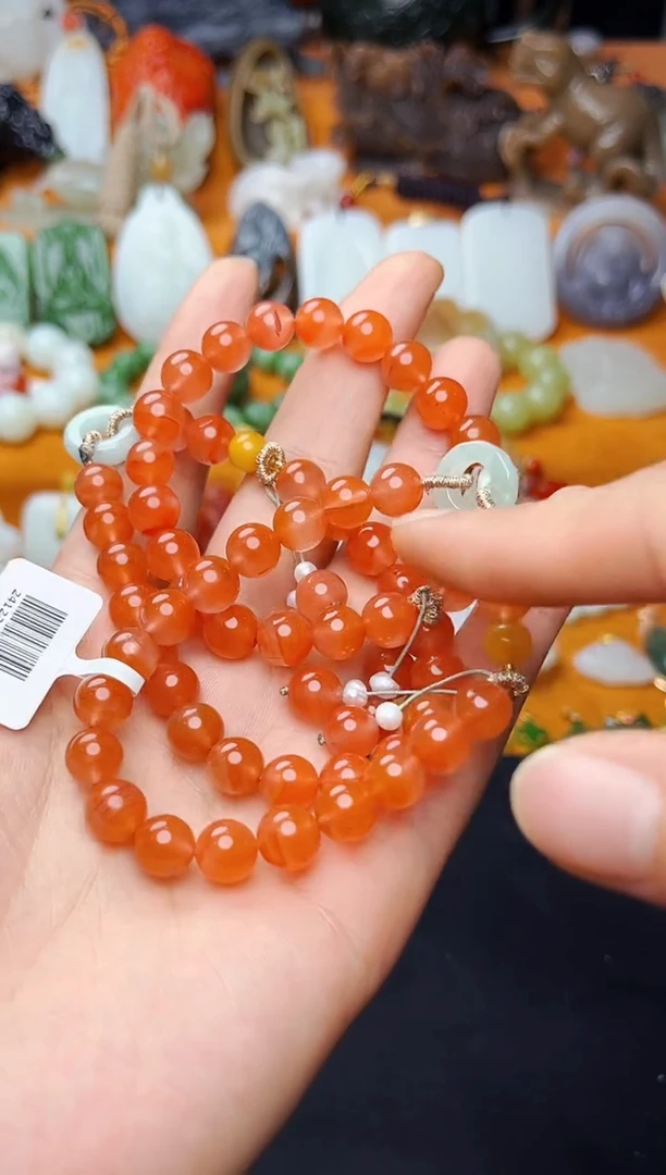 【闪购商品】南红玛瑙手串未镶嵌多样性拍一发一