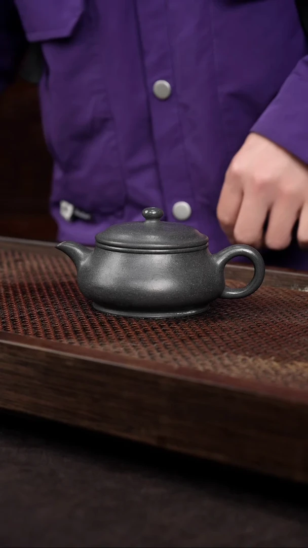 【闪购商品】紫砂茶壶青灰泥明炉