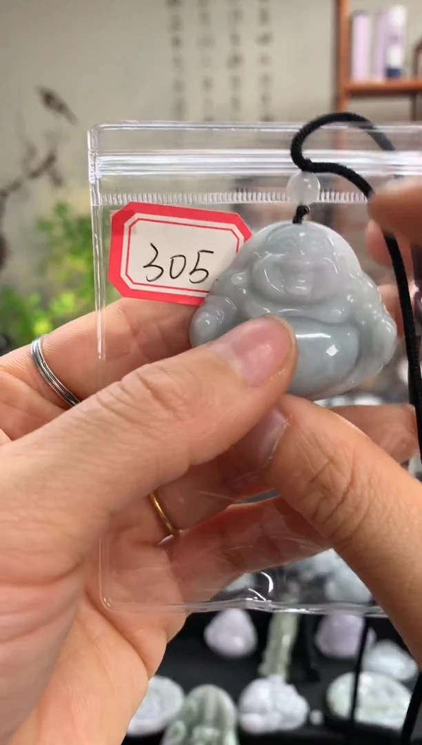 【闪购商品】翡翠颈饰未镶嵌佛公305